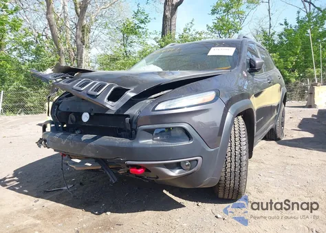 2014 Jeep Cherokee Trailhawk из США, поврежденный, VIN 1C4PJMBS7EW273507